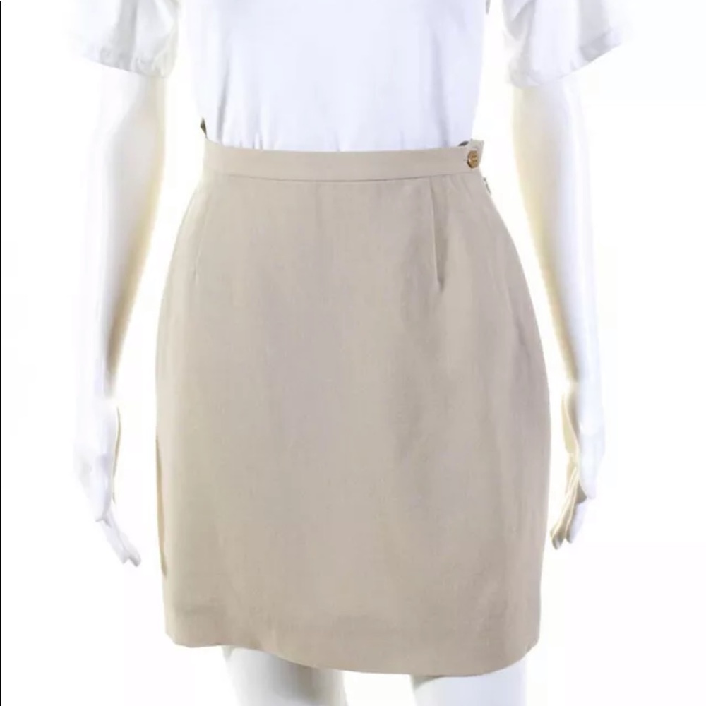 Giorgio Armani Beige Skirt